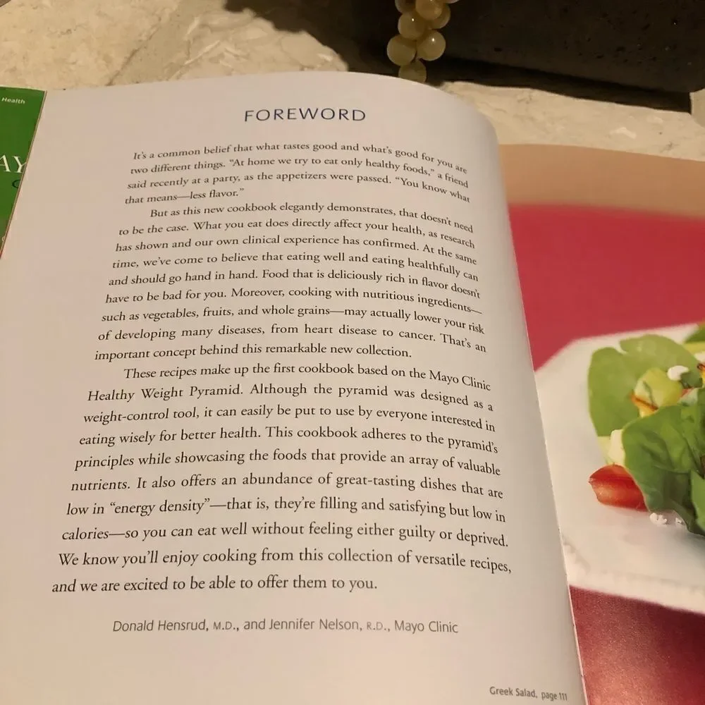 The New Mayo Clinic Cookbook
